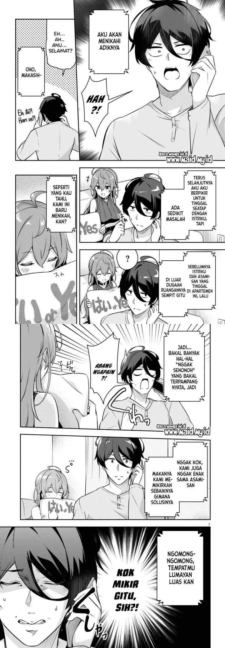 Kyuu ni Ane ga Dekimashite! chapter 1 halaman 4