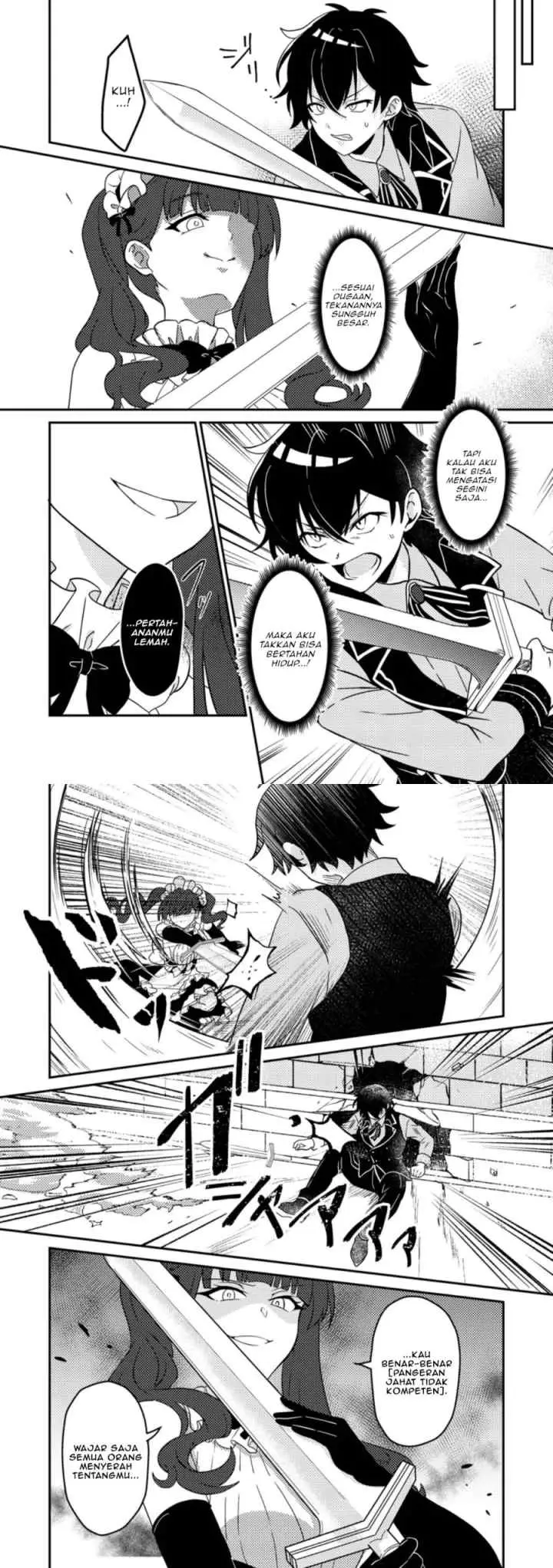 Munou no Akudou Ouji wa Ikinokoritai ~Ren'ai RPG no Akuyaku Mob ni Tensei Shita kedo, Gensaku Mushi shite Saikyou o Mezasu~ chapter 2 halaman 6