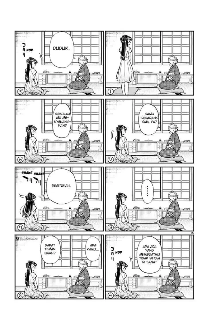 Komi-san wa Komyushou Desu chapter 45 halaman 15