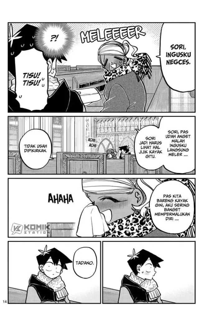 Komi-san wa Komyushou Desu chapter 293 halaman 15