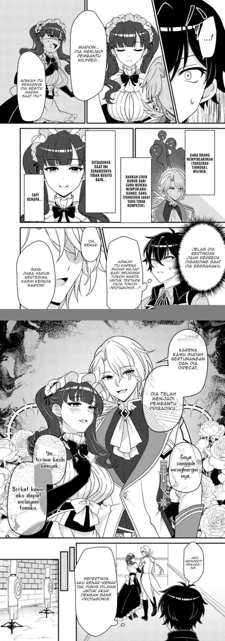 Munou no Akudou Ouji wa Ikinokoritai ~Ren'ai RPG no Akuyaku Mob ni Tensei Shita kedo, Gensaku Mushi shite Saikyou o Mezasu~ chapter 3 halaman 7