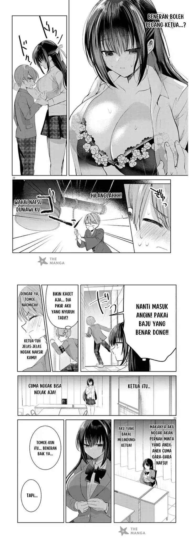 Kotowarenai Kaichou wa Tomoe-kun ni Dake shite Agetai chapter 1 halaman 10