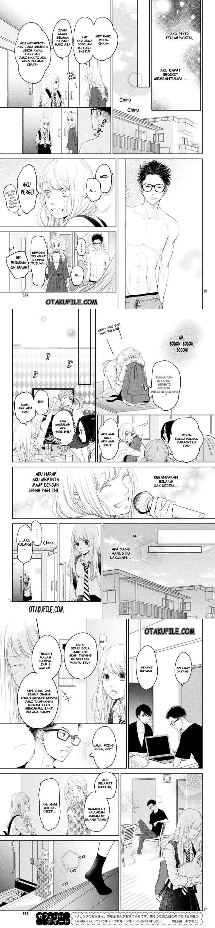 Living no Matsunaga-san chapter 3 halaman 6
