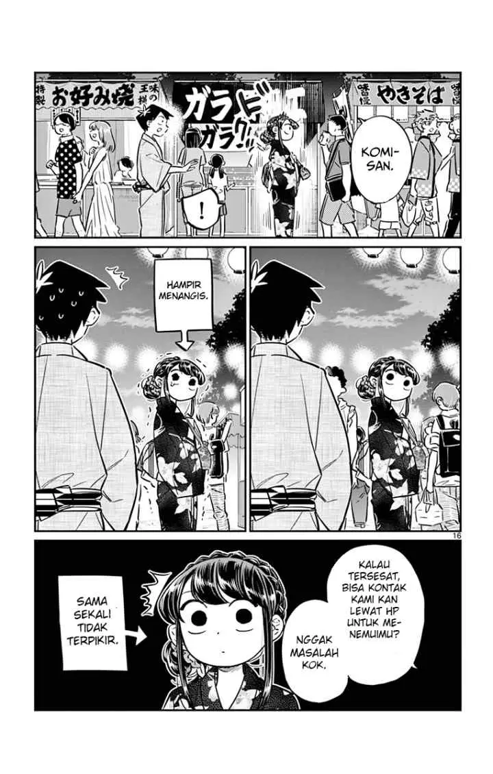 Komi-san wa Komyushou Desu chapter 47 halaman 16