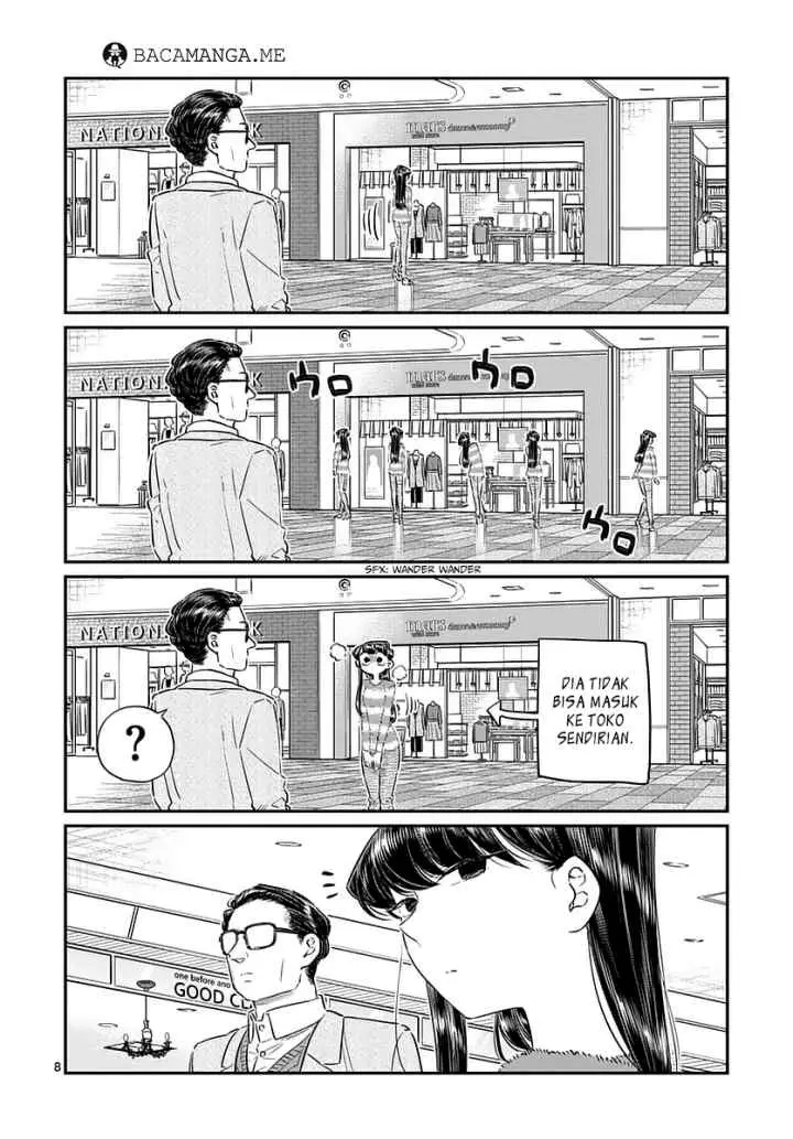 Komi-san wa Komyushou Desu chapter 74 halaman 8