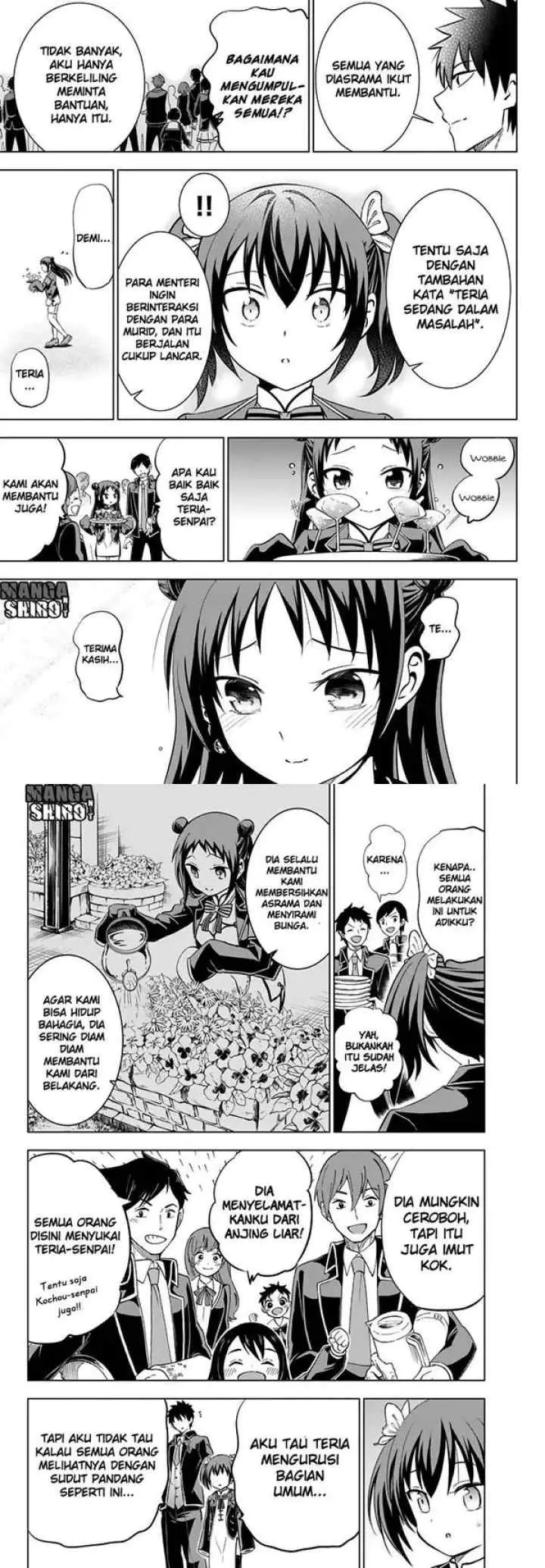 Kishuku Gakkou no Juliet chapter 34 halaman 8