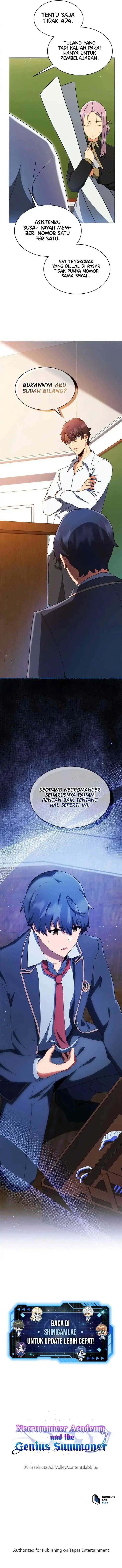Necromancer Academy's Genius Summoner chapter 11 halaman 12