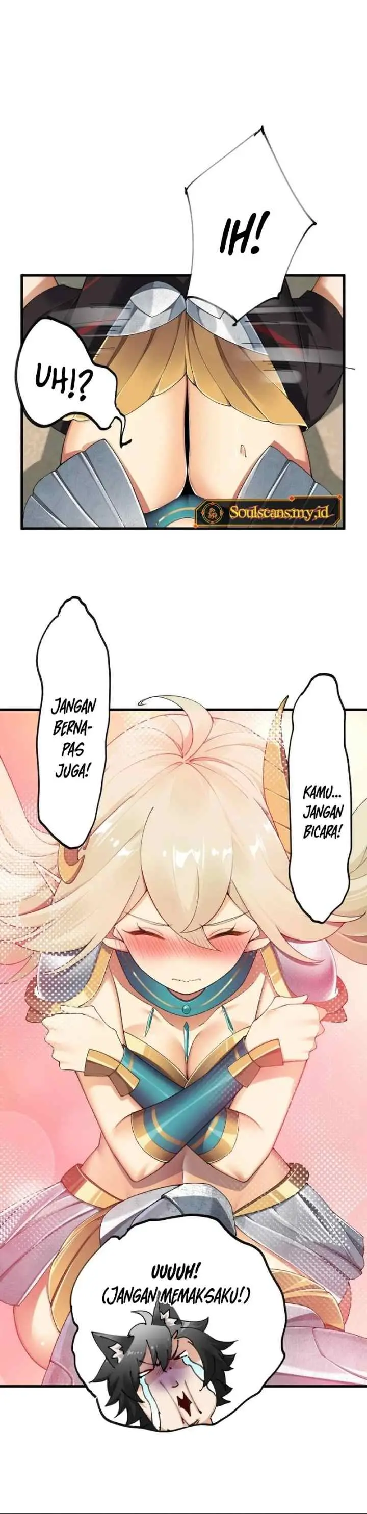 Miss Saintess Please Stop Your Wild Imagination! chapter 75 halaman 12