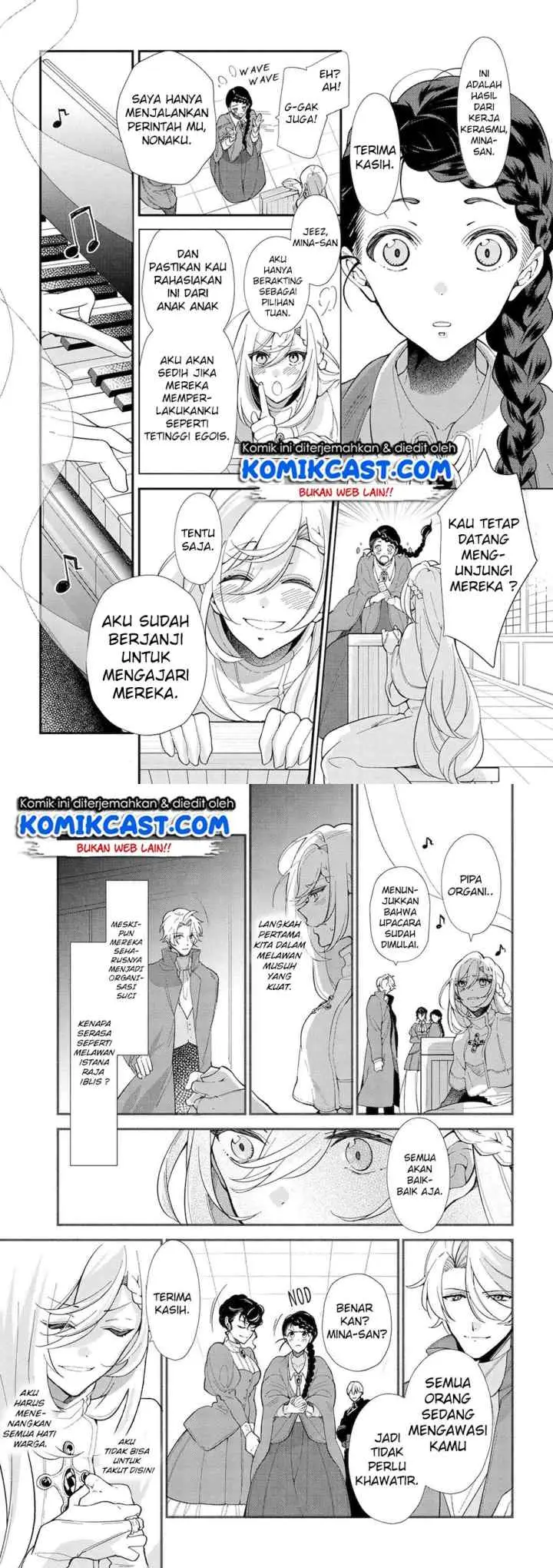 Koushaku Reijou no Tashinami chapter 45 halaman 8