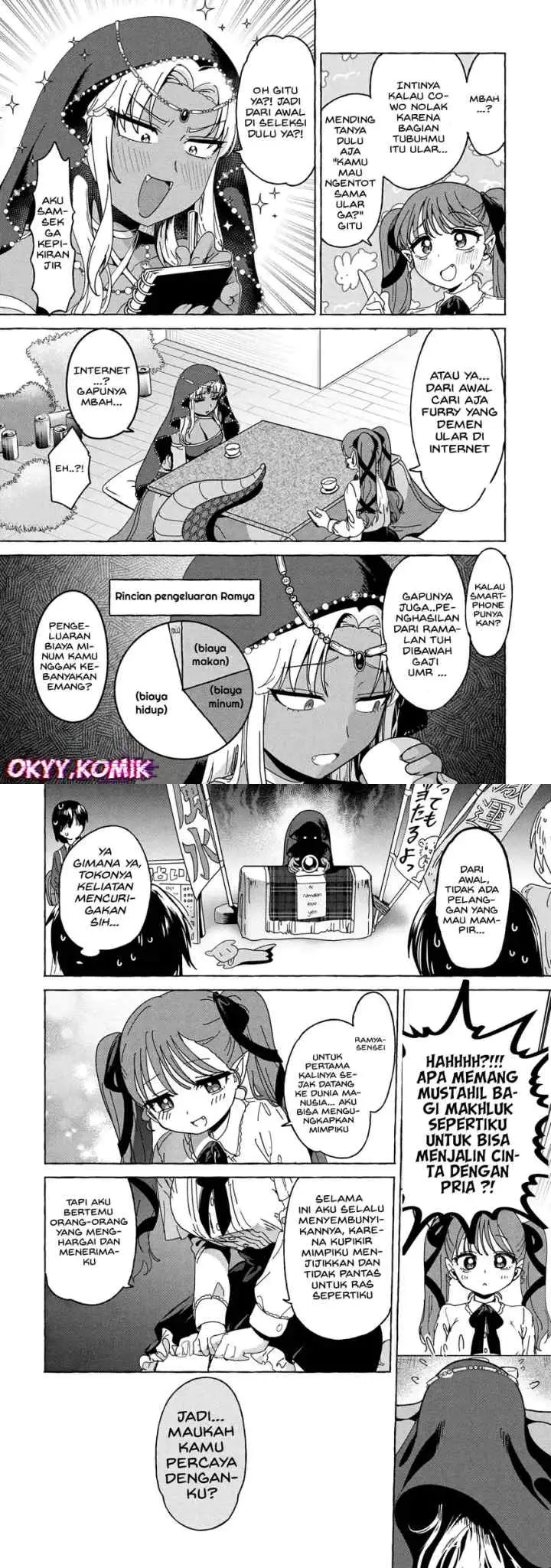 Mazoku no Petto ni Narimashite chapter 8.1 halaman 6