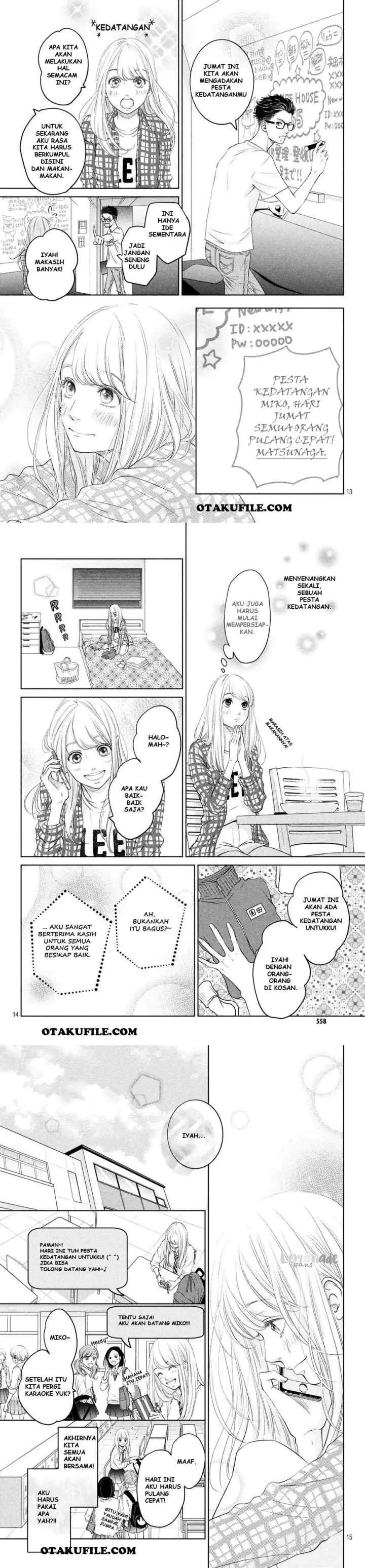 Living no Matsunaga-san chapter 2 halaman 6