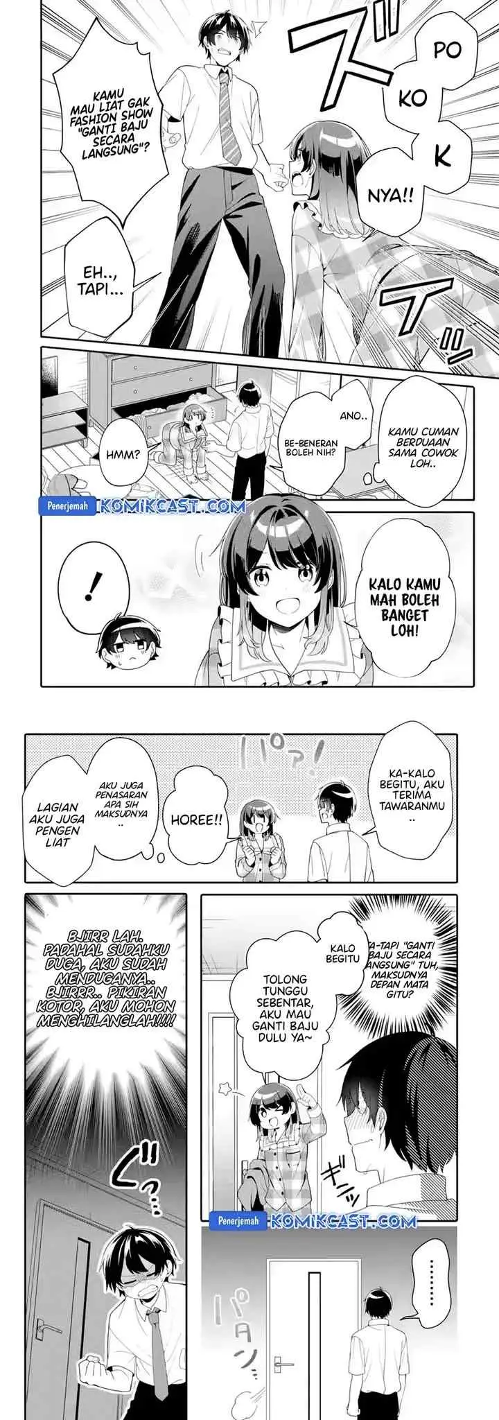 Muboubi Kawaii Pajama Sugata no Bishoujo to Heya de Furikiri chapter 3 halaman 4
