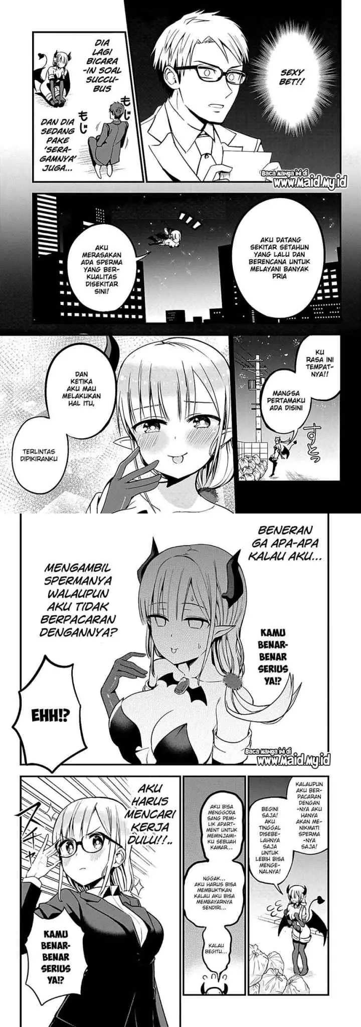 Majime Succubus Hiiragi-san chapter 1 halaman 5