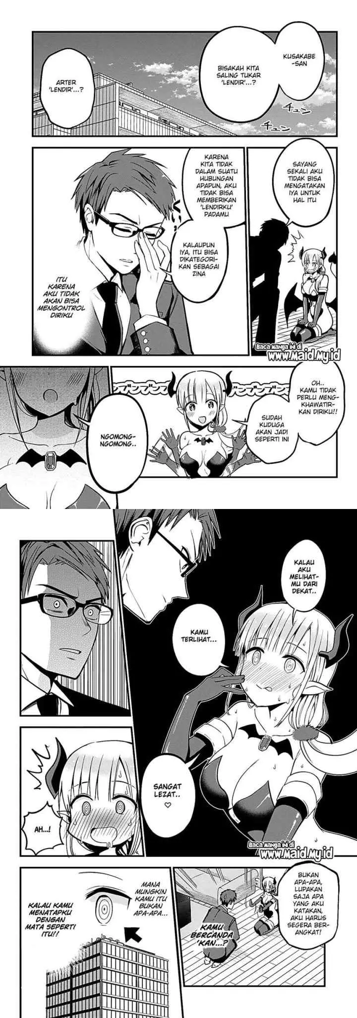 Majime Succubus Hiiragi-san chapter 1 halaman 7