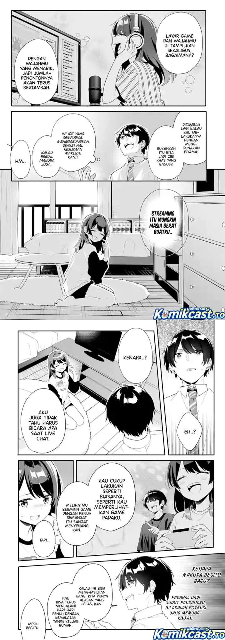 Muboubi Kawaii Pajama Sugata no Bishoujo to Heya de Futarikiri chapter 9 halaman 7