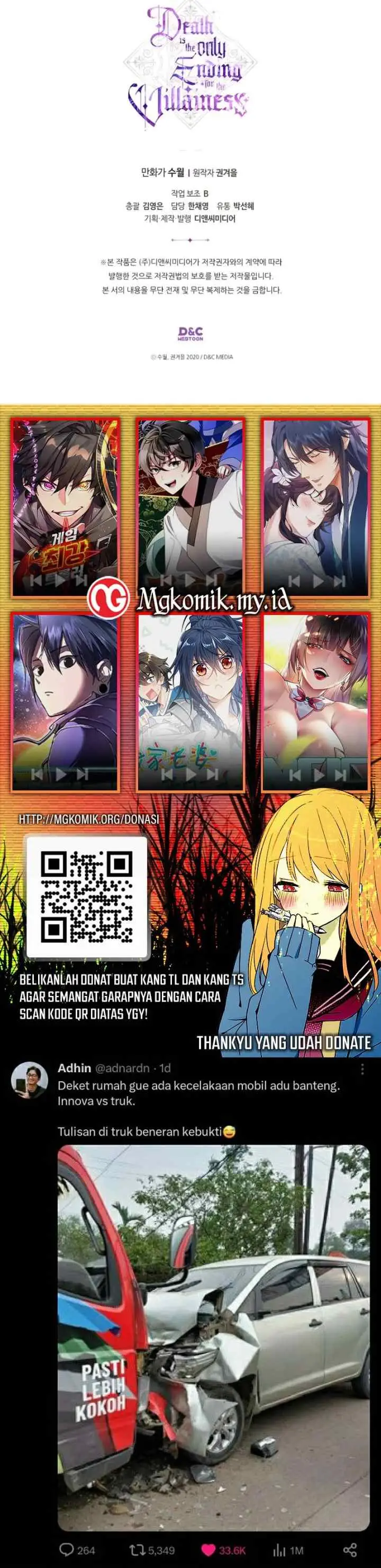 Death Is the Only Ending for the Villainess chapter 182 halaman 18