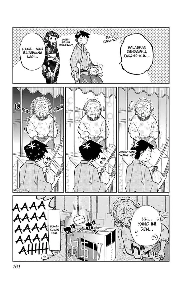 Komi-san wa Komyushou Desu chapter 47 halaman 6