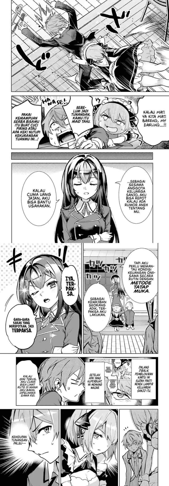 Danshi Kinsei Game Sekai de Ore ga Yarubeki Yuiitsu no Koto - Yuri no Ma ni Hasamaru Otoko to Shite Tensei shite shimaimashita chapter 14 halaman 6