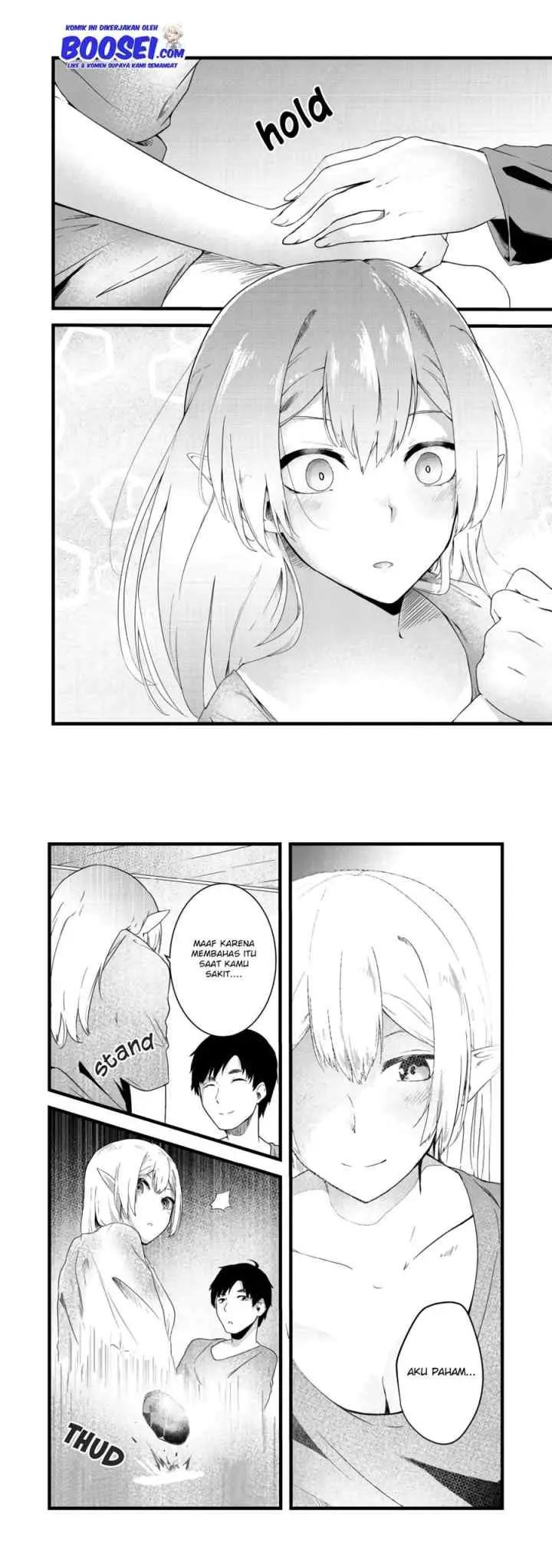Mujintou De Elf to Kyoudou Seikatsu chapter 4.2 halaman 8