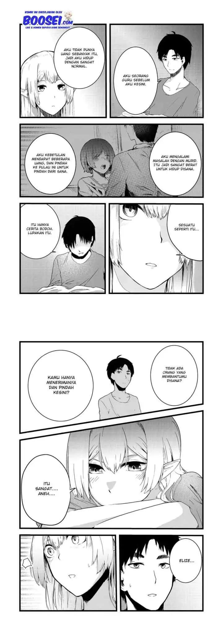 Mujintou De Elf to Kyoudou Seikatsu chapter 4.2 halaman 6