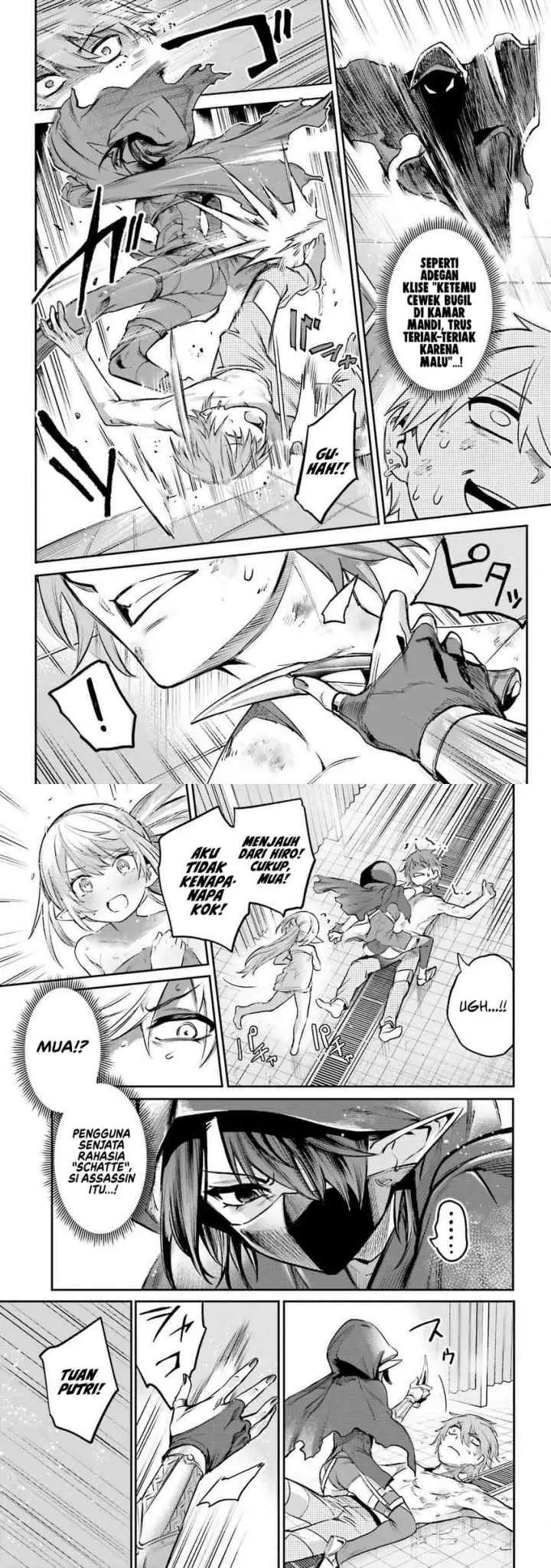 Danshi Kinsei Game Sekai de Ore ga Yarubeki Yuiitsu no Koto - Yuri no Ma ni Hasamaru Otoko to Shite Tensei shite shimaimashita chapter 4 halaman 13