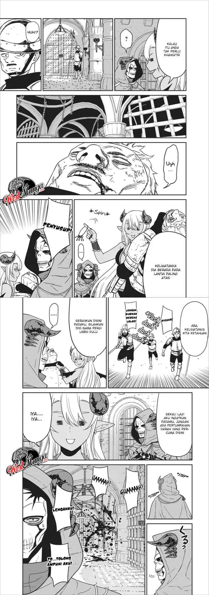 Maou Gun Saikyou no Majutsushi wa Ningen datta chapter 4 halaman 13