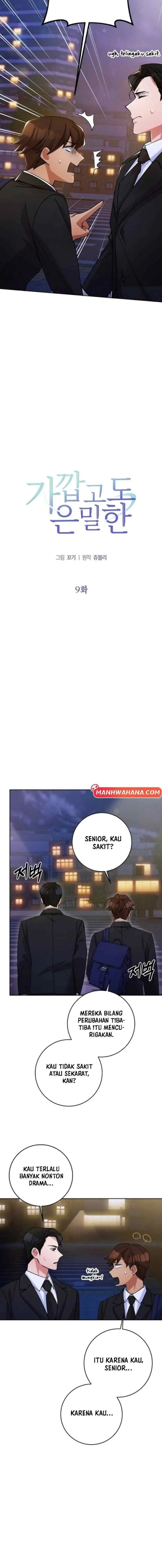 Close and Secretive chapter 9 halaman 4