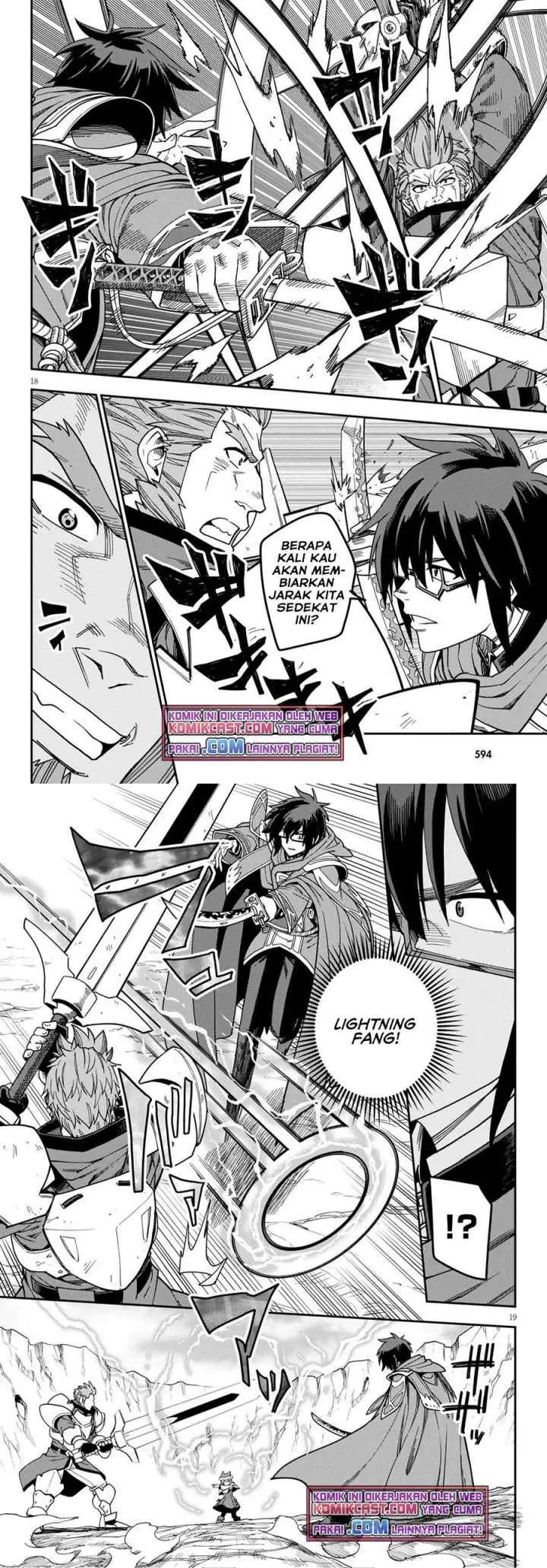 Konjiki no Moji Tsukai: Yuusha Yonin ni Makikomareta Unique Cheat chapter 81 halaman 11