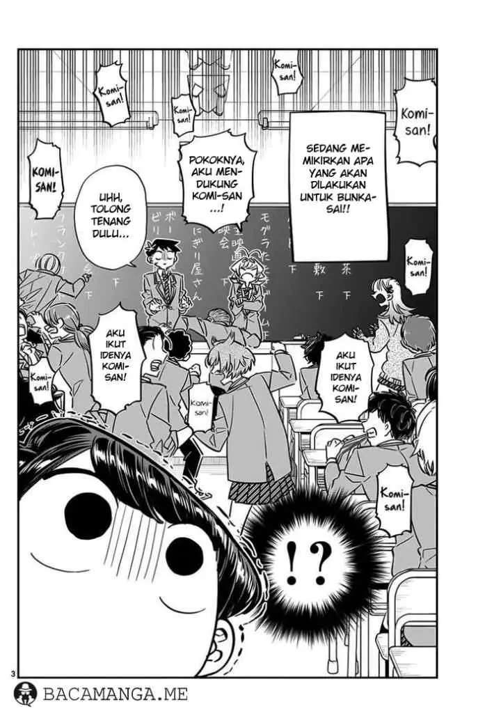 Komi-san wa Komyushou Desu chapter 62 halaman 4