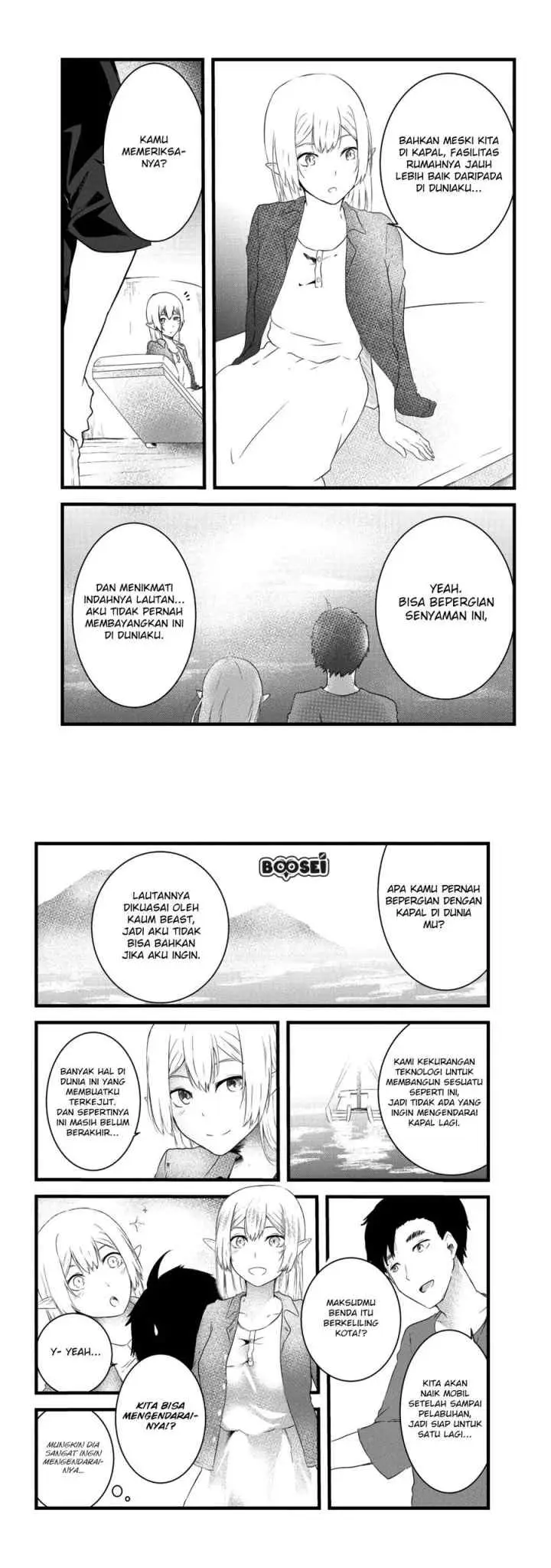 Mujintou De Elf to Kyoudou Seikatsu chapter 3.1 halaman 10