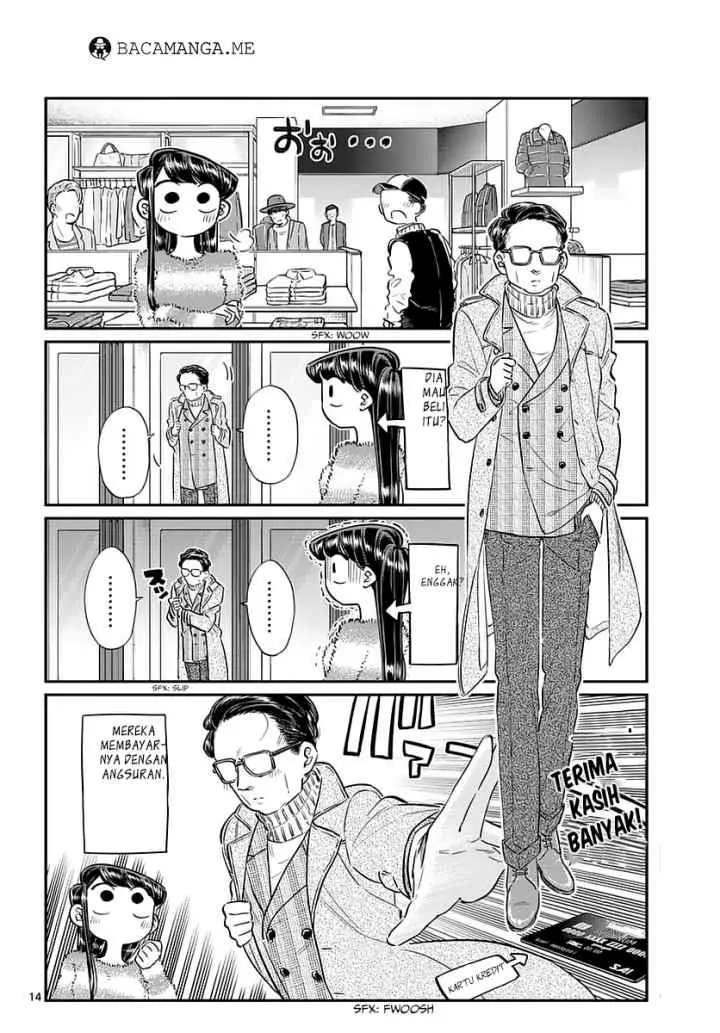 Komi-san wa Komyushou Desu chapter 74 halaman 14