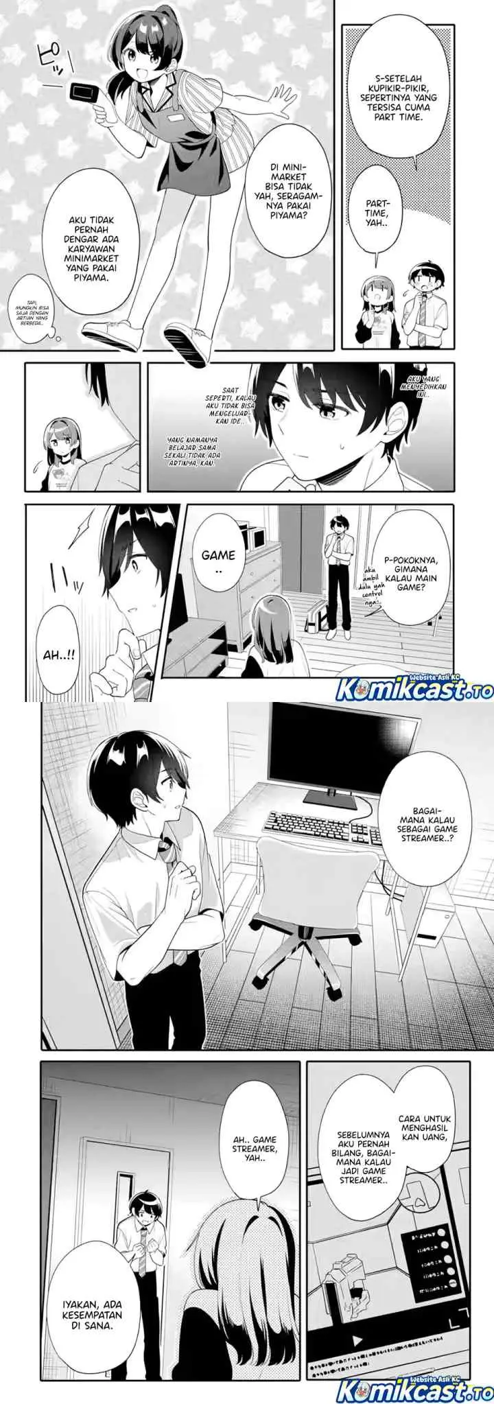 Muboubi Kawaii Pajama Sugata no Bishoujo to Heya de Futarikiri chapter 9 halaman 6
