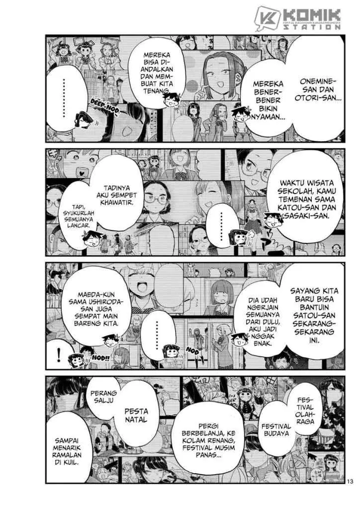 Komi-san wa Komyushou Desu chapter 129 halaman 15