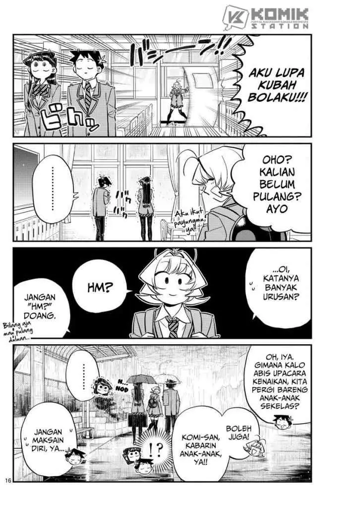 Komi-san wa Komyushou Desu chapter 129 halaman 18