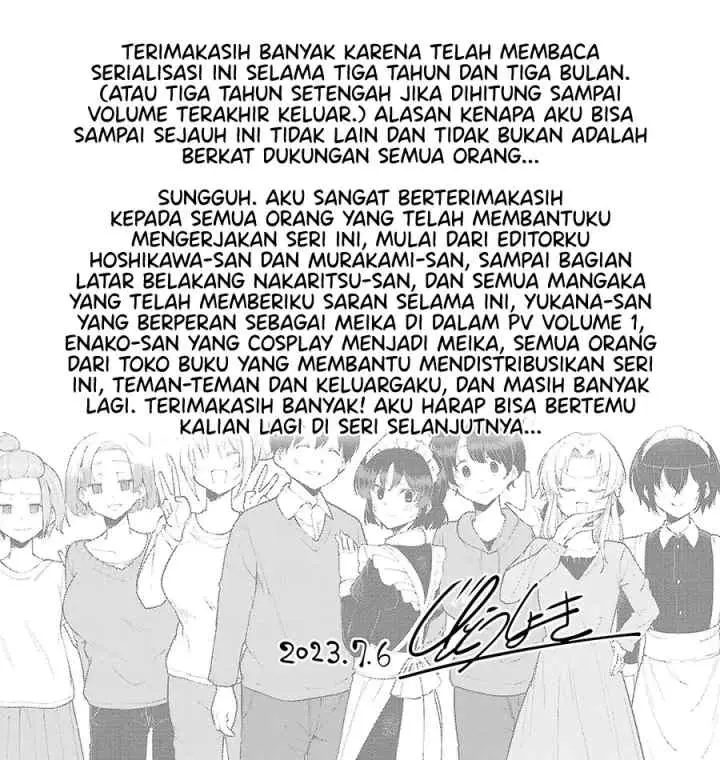 Meika-san Can't Conceal Her Emotions chapter 153.5 halaman 6