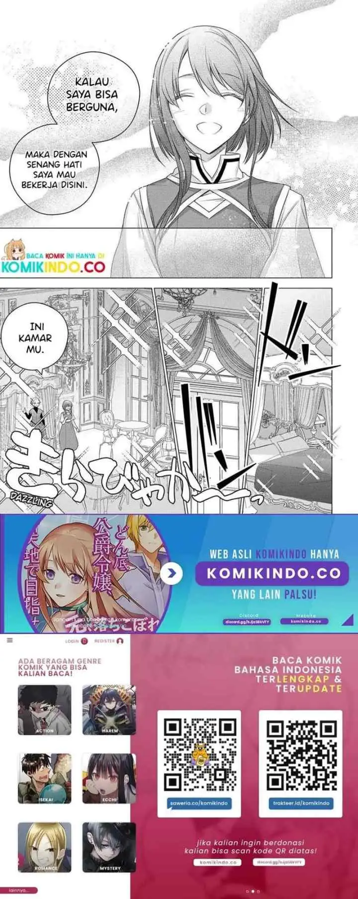 Moto, Ochikobore Koushaku Reijou desu. THE COMIC chapter 4.1 halaman 12