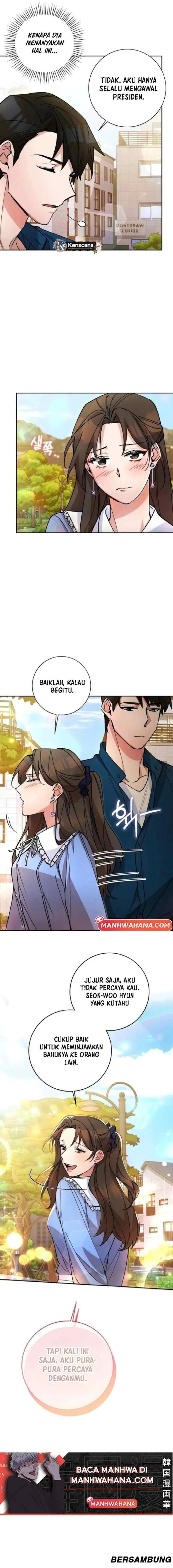 Close and Secretive chapter 8 halaman 16