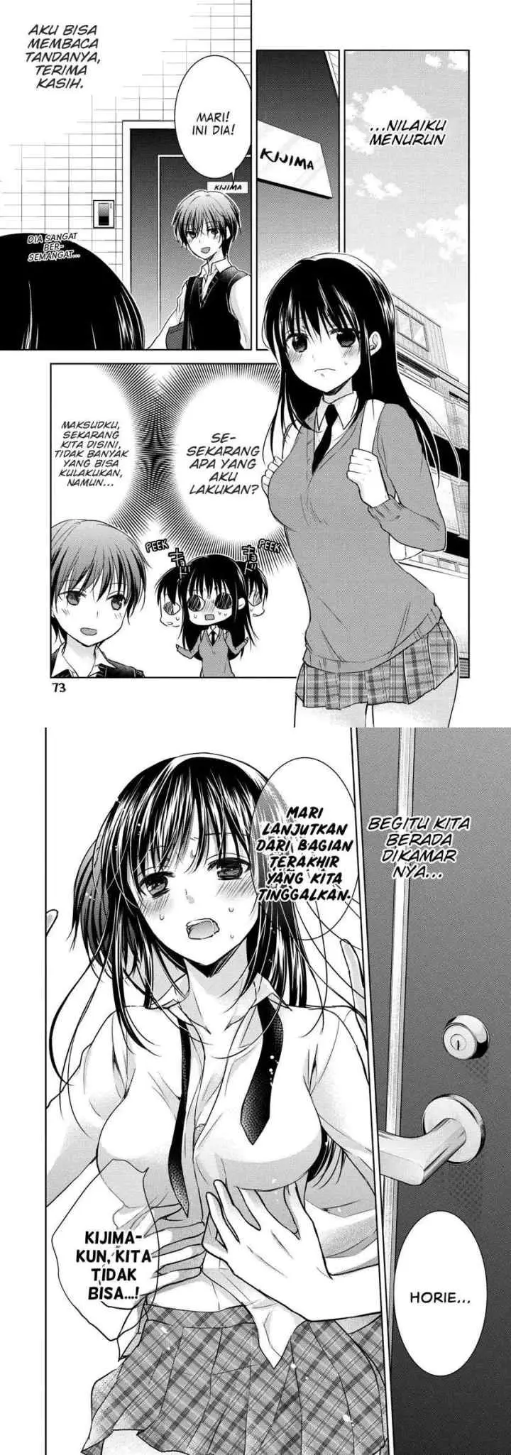 Midara na Ao-chan wa Benkyou ga Dekinai chapter 8 halaman 6
