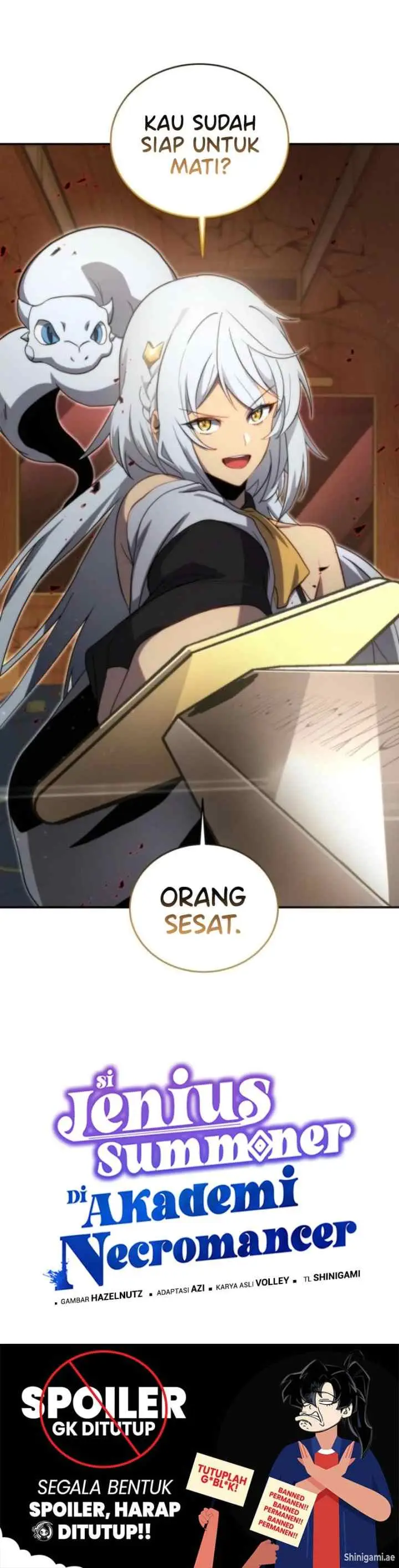 Necromancer Academy's Genius Summoner chapter 170 halaman 17