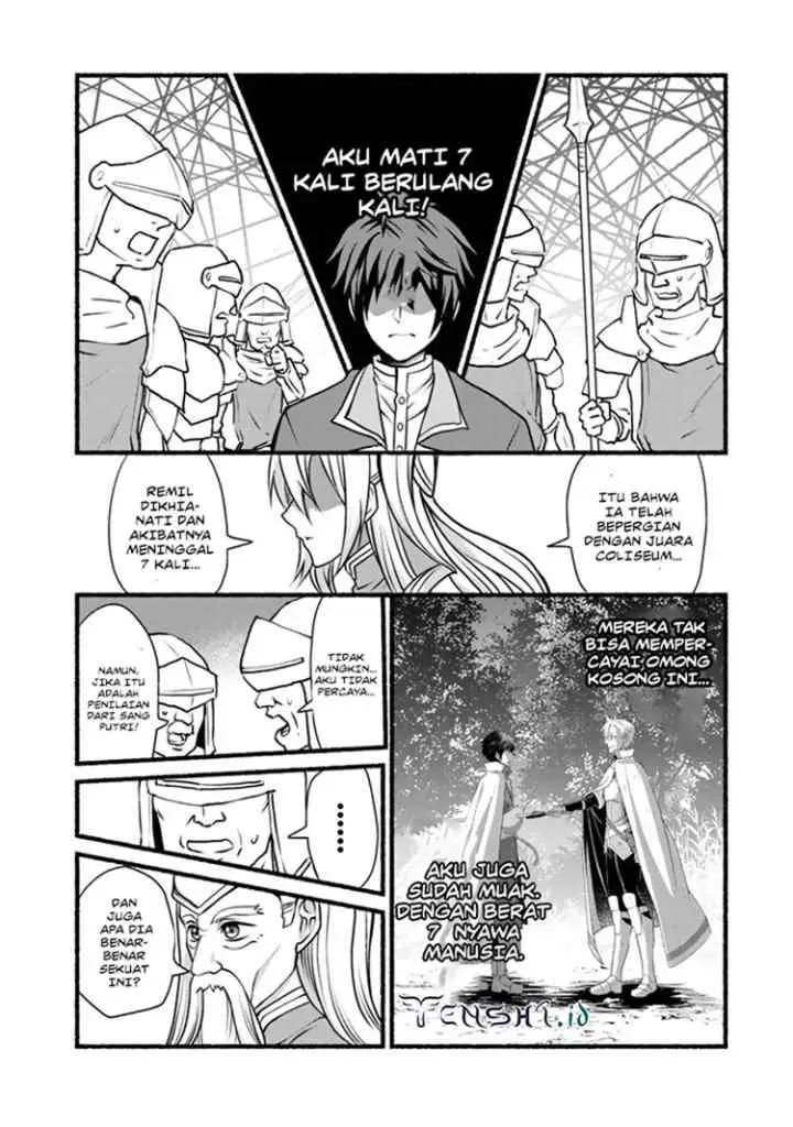 Loop 8 Shu Me Ha Shiawasena Jinsei Wo 7 Shu Bun No Keiken Chi to Daisan Ojo No chapter 7 halaman 8