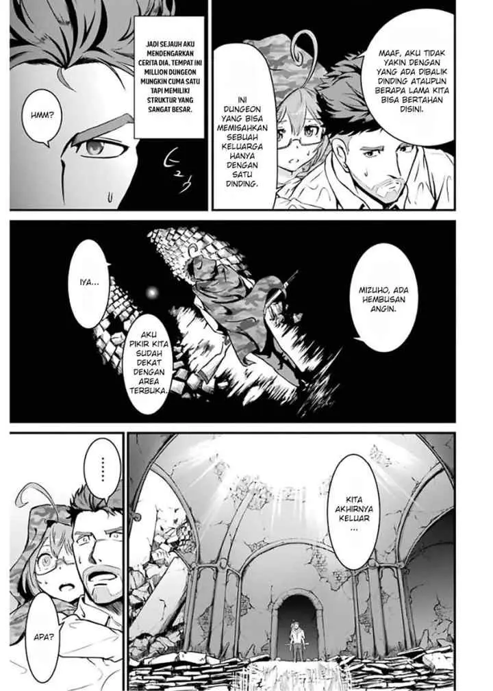 Meikyuu Kingdom: Damu Tokushu Butai SAS no Ossan no Isekai Dungeon Survival Manual! chapter 1.4 halaman 11