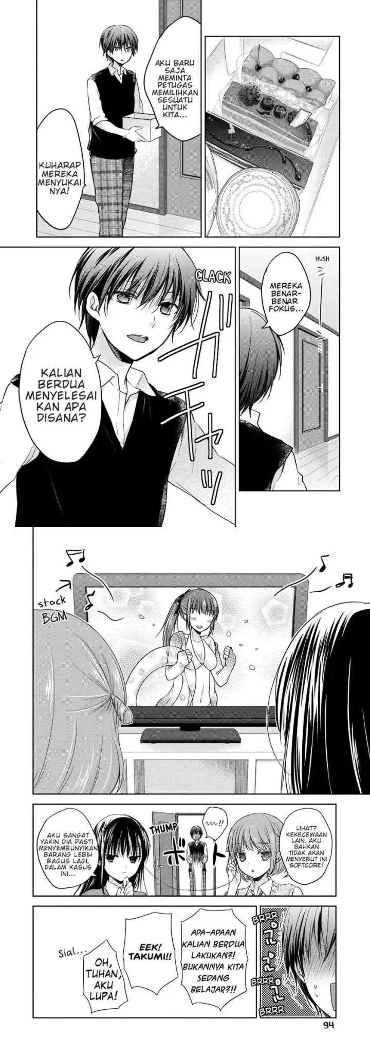 Midara na Ao-chan wa Benkyou ga Dekinai chapter 8 halaman 16