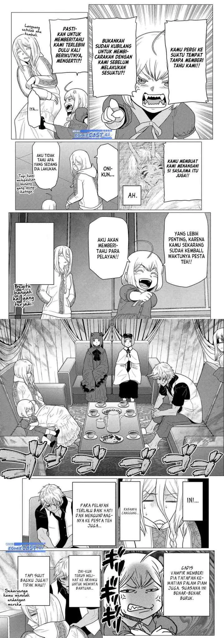 Kumo Desu ga Nani ka? Daily Life of the Four Spider Sisters chapter 76.1 halaman 5