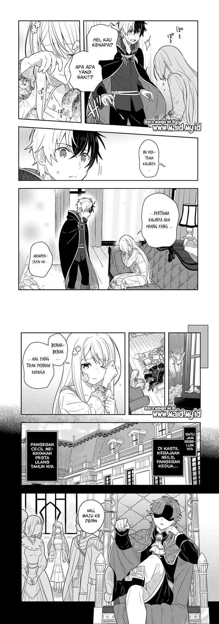 Konyaku Haki Sareta Reijo wo Hirotta Ore ga, Ikenai Koto wo Oshiekomu Oishi Mono wo Tabesasete Oshare wo Sasete, Sekaichi Shiawasena Shojo ni Produce! chapter 2 halaman 4