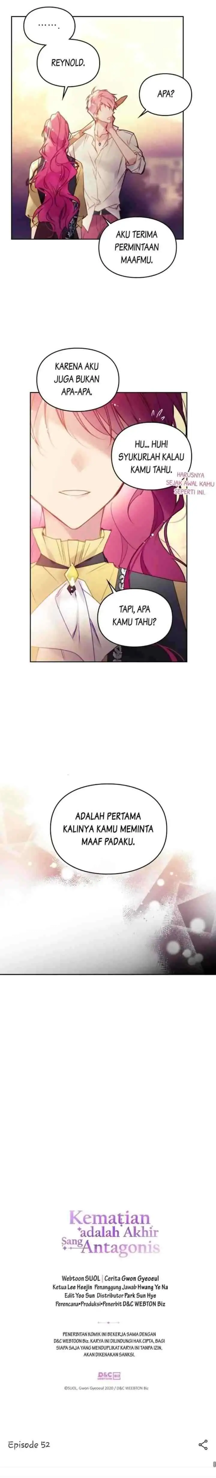Death Is the Only Ending for the Villainess chapter 52 halaman 11