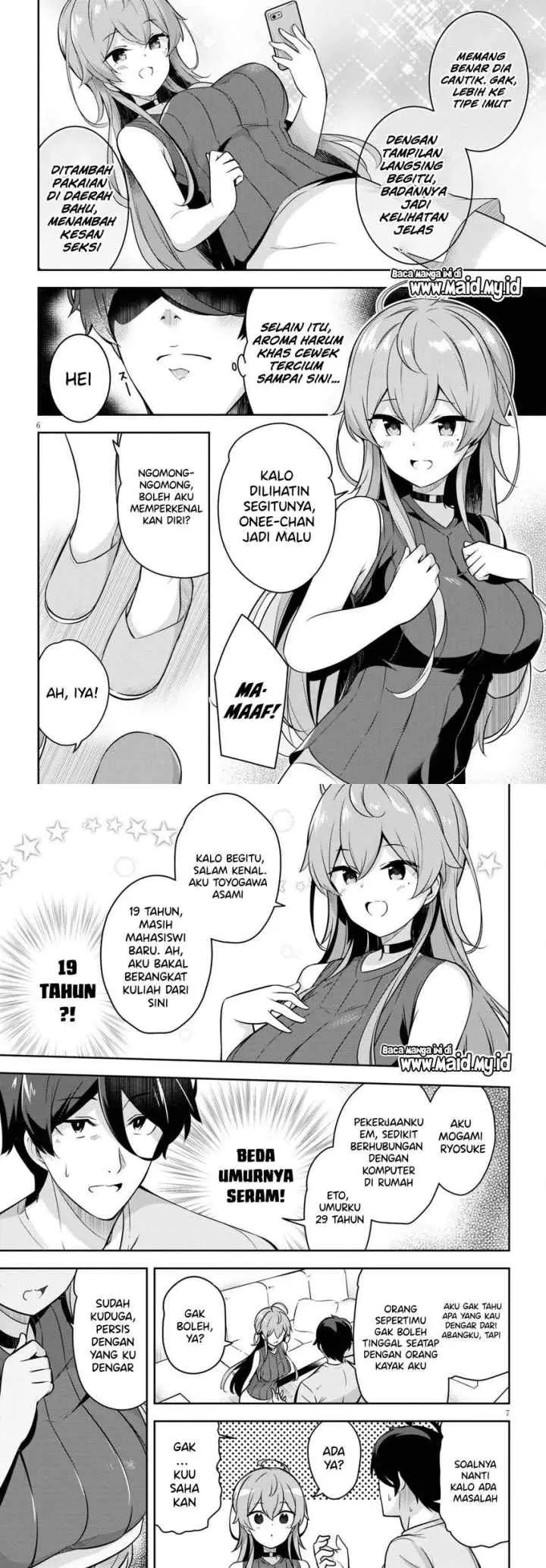 Kyuu ni Ane ga Dekimashite! chapter 1 halaman 6