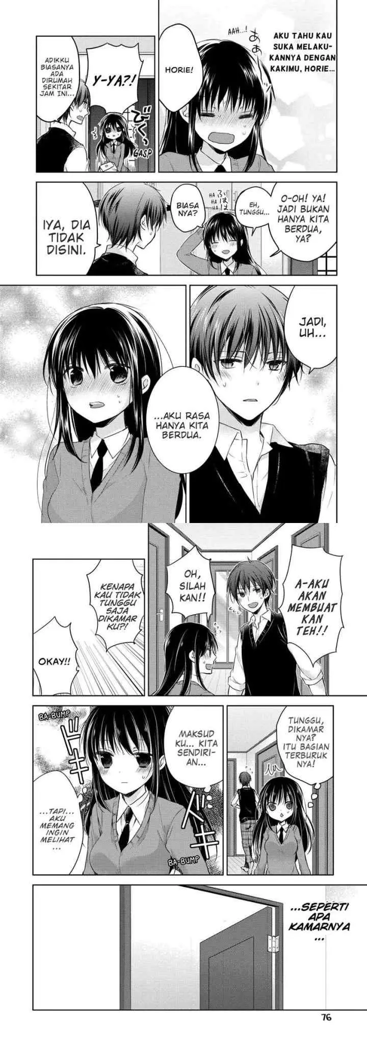 Midara na Ao-chan wa Benkyou ga Dekinai chapter 8 halaman 7
