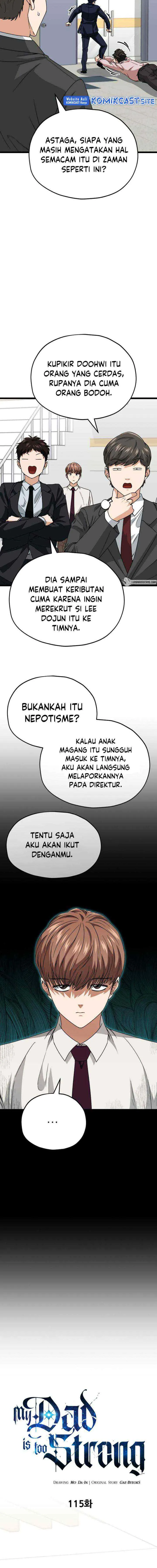 My Dad Is Too Strong chapter 115 halaman 4
