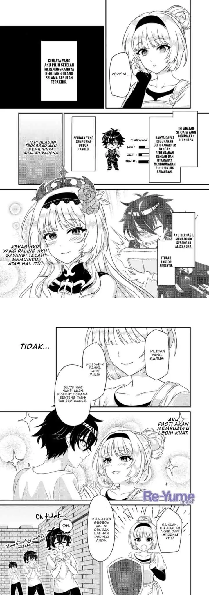 Munou no Akudou Ouji wa Ikinokoritai ~Ren'ai RPG no Akuyaku Mob ni Tensei Shita kedo, Gensaku Mushi shite Saikyou o Mezasu~ chapter 3 halaman 9
