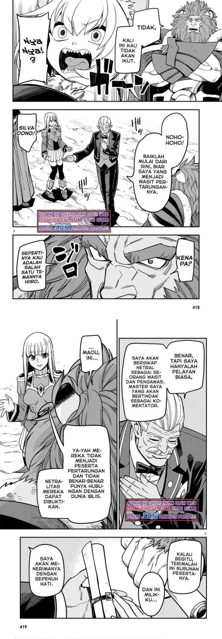 Konjiki no Moji Tsukai: Yuusha Yonin ni Makikomareta Unique Cheat chapter 80 halaman 5